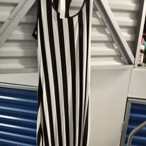 Summer long tank dress